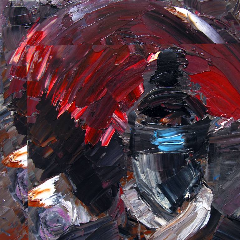 Original Expressionism Abstract Painting by Oksana Budnichenko