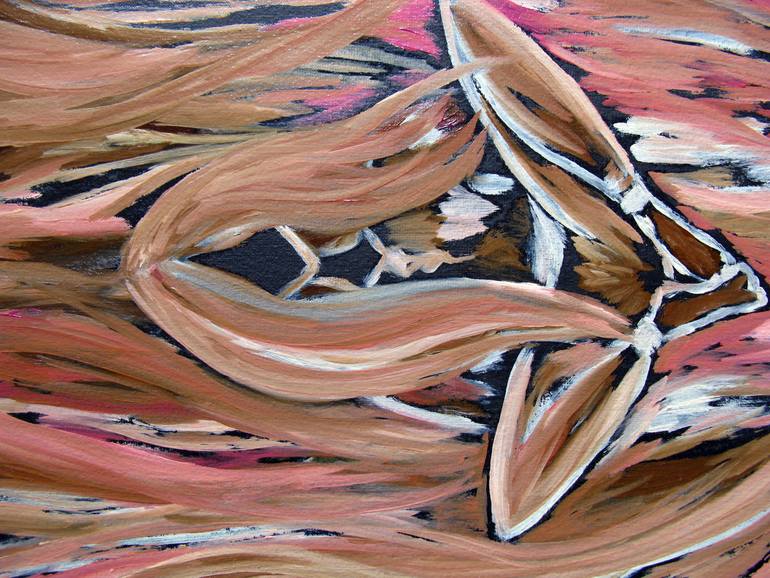 Original Contemporary Fantasy Painting by Oksana Budnichenko