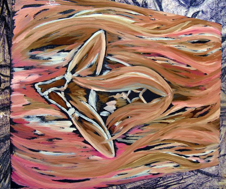 Original Contemporary Fantasy Painting by Oksana Budnichenko