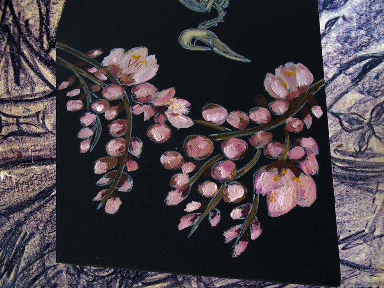 Original Contemporary Fantasy Painting by Oksana Budnichenko