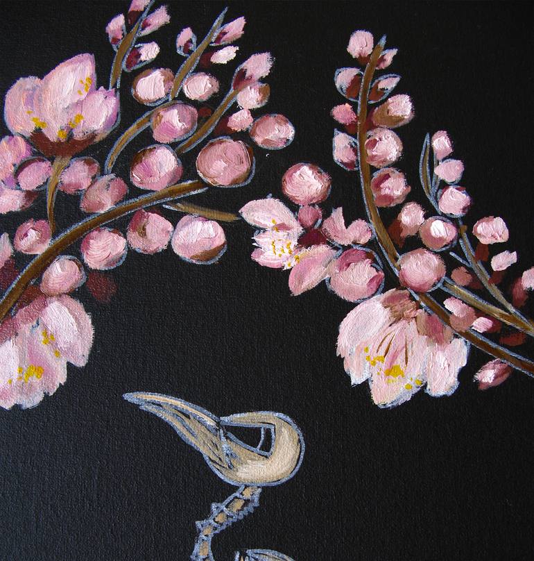 Original Contemporary Fantasy Painting by Oksana Budnichenko