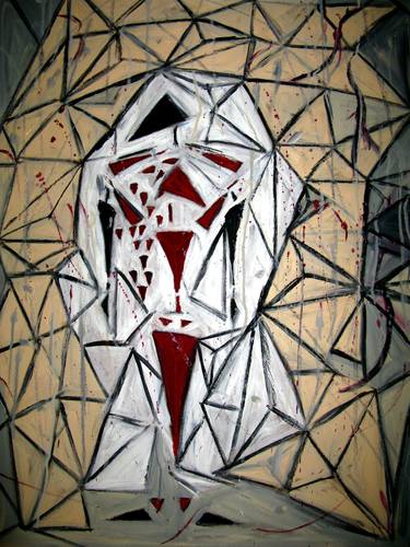 Print of Cubism Abstract Paintings by Oksana Budnichenko