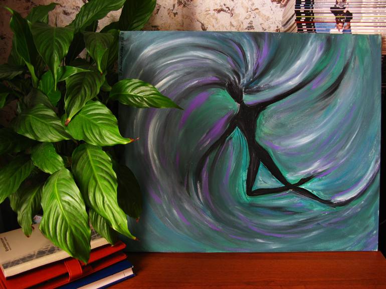 Original Expressionism Other Painting by Oksana Budnichenko