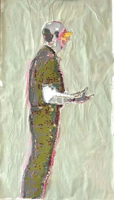 Original Contemporary Men Painting by Carmen Merino 