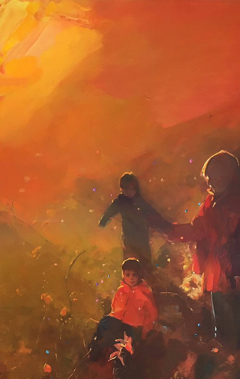 Original Figurative Other Painting by Carmen Merino 