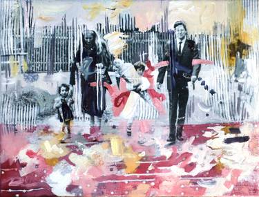 Print of Figurative Family Collage by Susanne Wawra