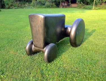 Original Transportation Sculpture by Harm Rutten