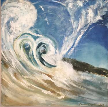 Original Realism Seascape Painting by Caroline Dodd