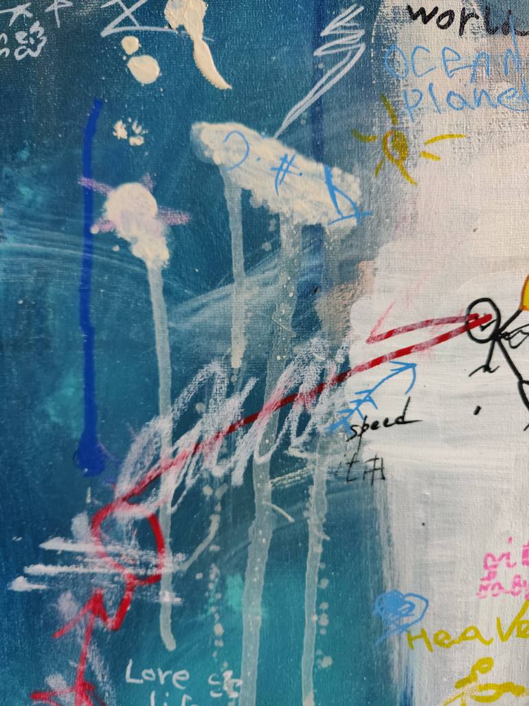 Original Contemporary Abstract Painting by Serge Bereziac