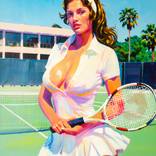 Center Court: The White Dress by Serge Bereziac