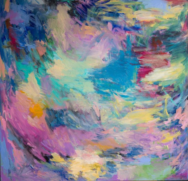 Print of Abstract Expressionism Abstract Paintings by Serge Berezjak
