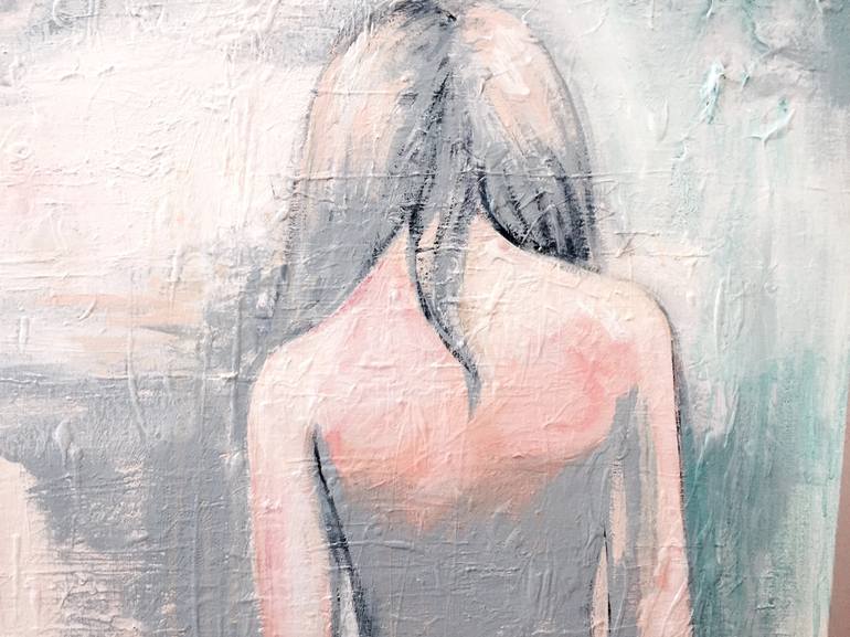 Original Figurative Nude Painting by Lana Moes-Smith