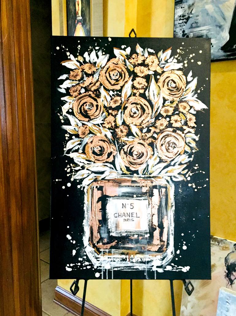Original Other Floral Painting by Lana Moes-Smith