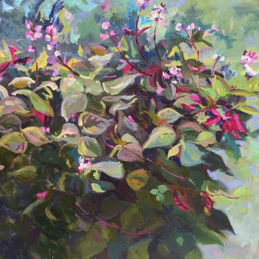 Original Expressionism Botanic Paintings by Janet Howard-Fatta