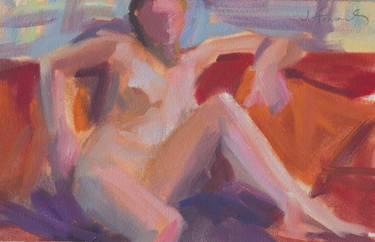 Original Figurative Nude Paintings by Janet Howard-Fatta