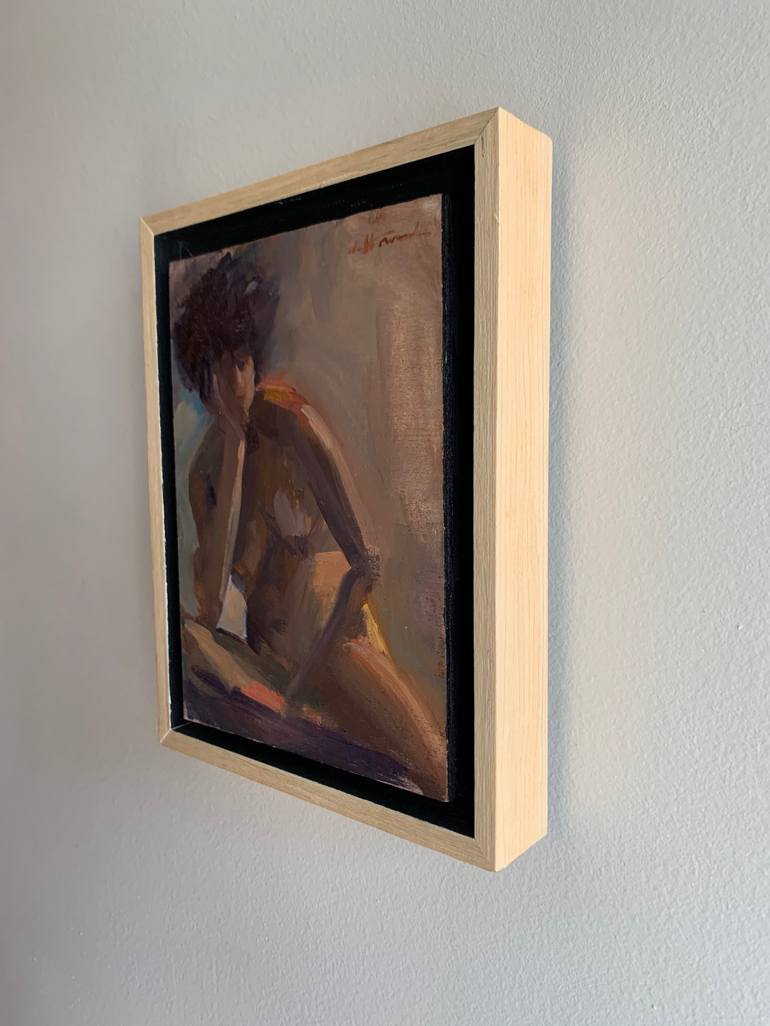 Original Nude Painting by Janet Howard-Fatta