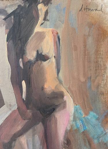 Original Expressionism Nude Paintings by Janet Howard-Fatta