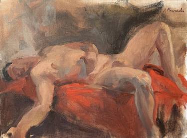 Original Impressionism Nude Paintings by Janet Howard-Fatta