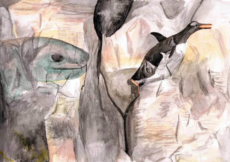 Thrill of the Chase Painting by Jacob Theobald | Saatchi Art