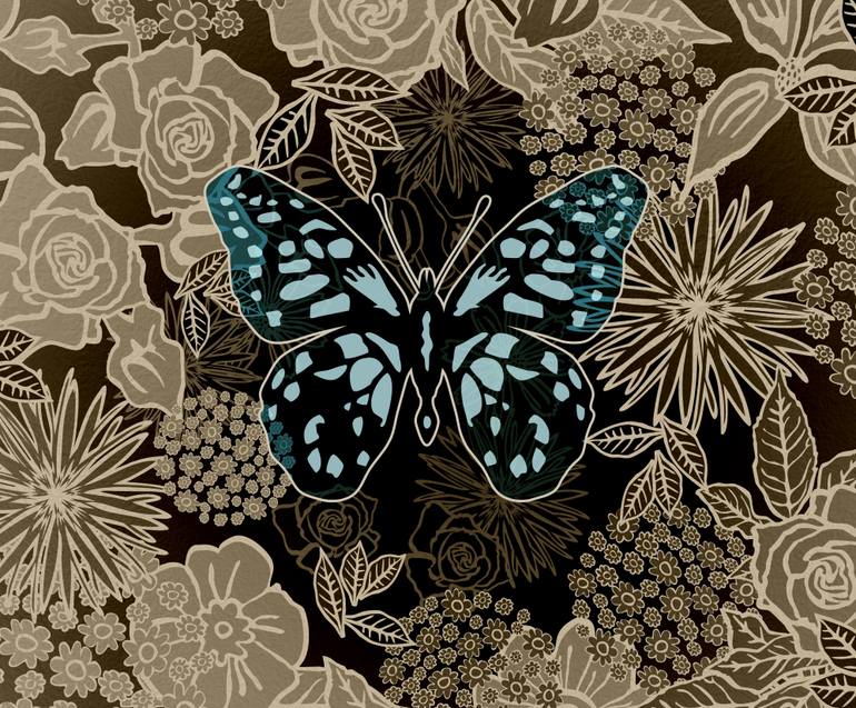 Original Abstract Nature Digital by Czar Catstick