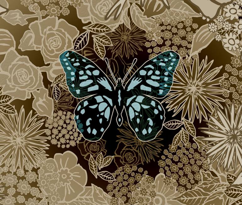 Original Abstract Nature Digital by Czar Catstick