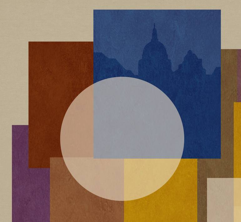 Original Abstract Architecture Digital by Czar Catstick