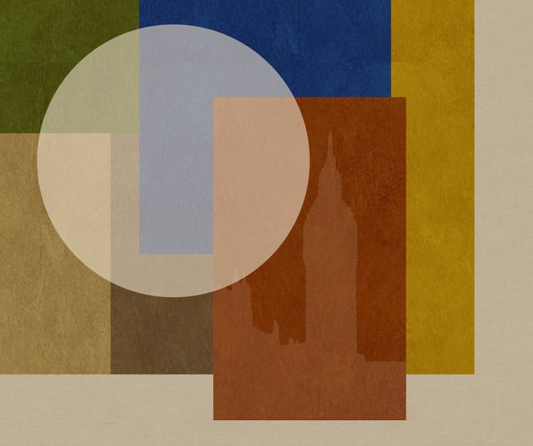 Original Abstract Architecture Digital by Czar Catstick