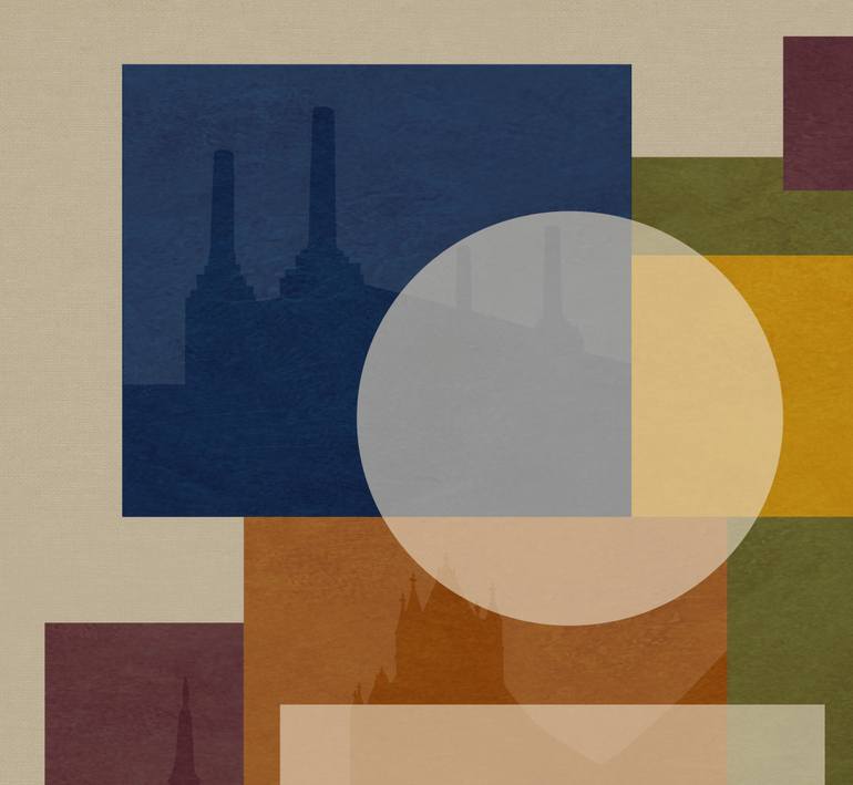 Original Abstract Architecture Digital by Czar Catstick