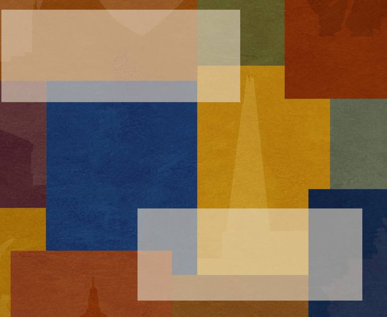Original Abstract Architecture Digital by Czar Catstick
