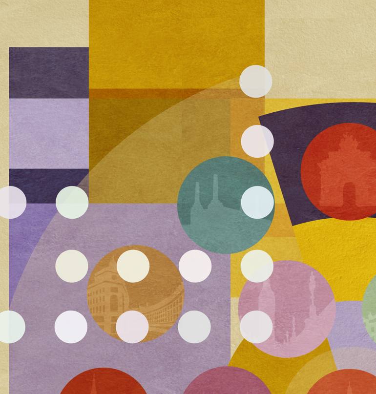 Original Abstract Architecture Digital by Czar Catstick