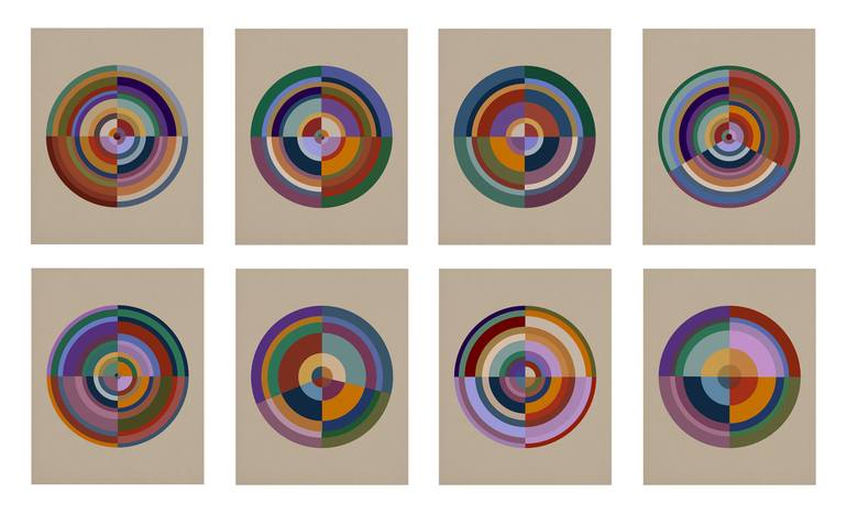 Original Abstract Geometric Digital by Czar Catstick