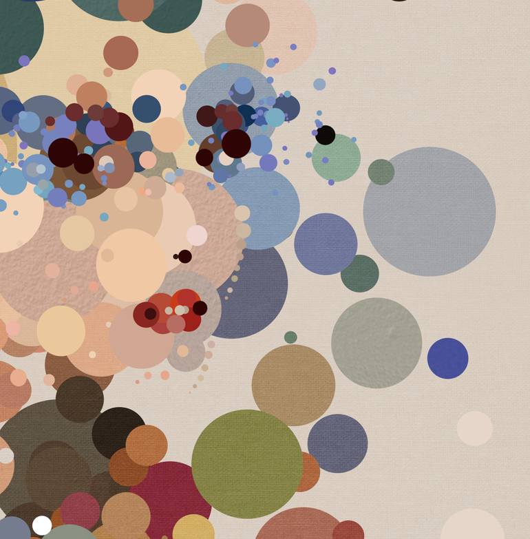 Original Abstract Expressionism People Digital by Czar Catstick