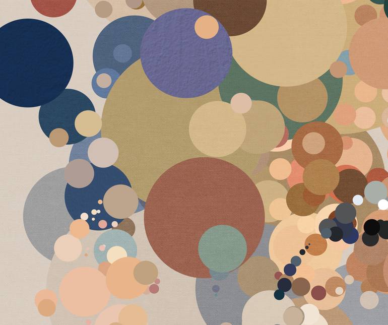 Original Abstract Expressionism People Digital by Czar Catstick