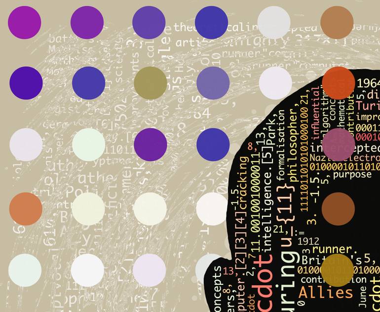 Original Abstract People Digital by Czar Catstick