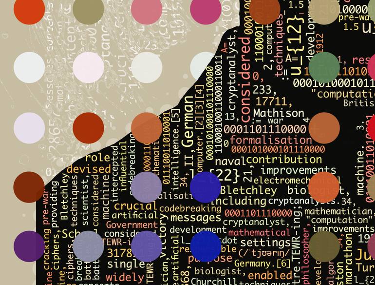 Original Abstract People Digital by Czar Catstick