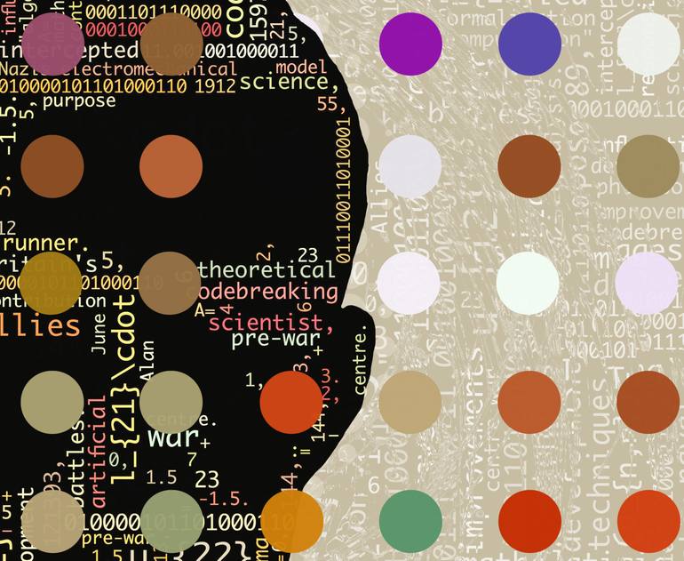 Original Abstract People Digital by Czar Catstick
