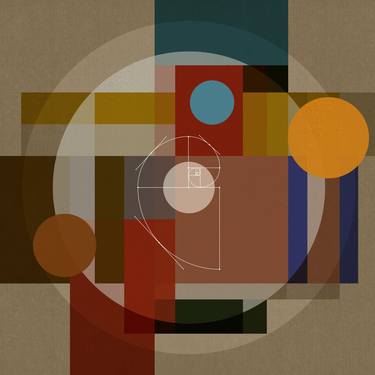 Print of Art Deco Geometric Digital by Czar Catstick