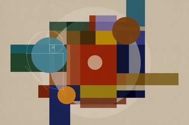 Original Geometric Digital by Czar Catstick