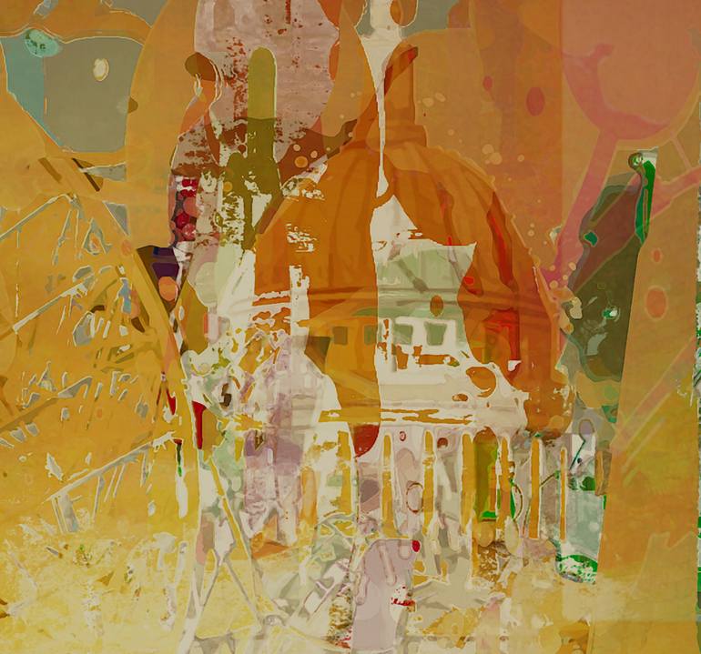 Original Abstract Expressionism Architecture Digital by Czar Catstick