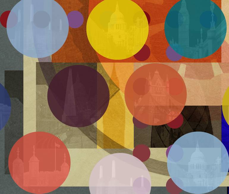 Original Abstract Expressionism Architecture Digital by Czar Catstick