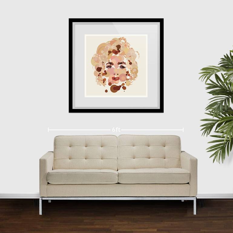 Original Abstract Expressionism Pop Culture/Celebrity Digital by Czar Catstick