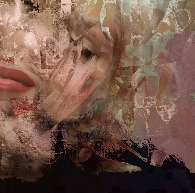 Original Abstract Expressionism Pop Culture/Celebrity Digital by Czar Catstick