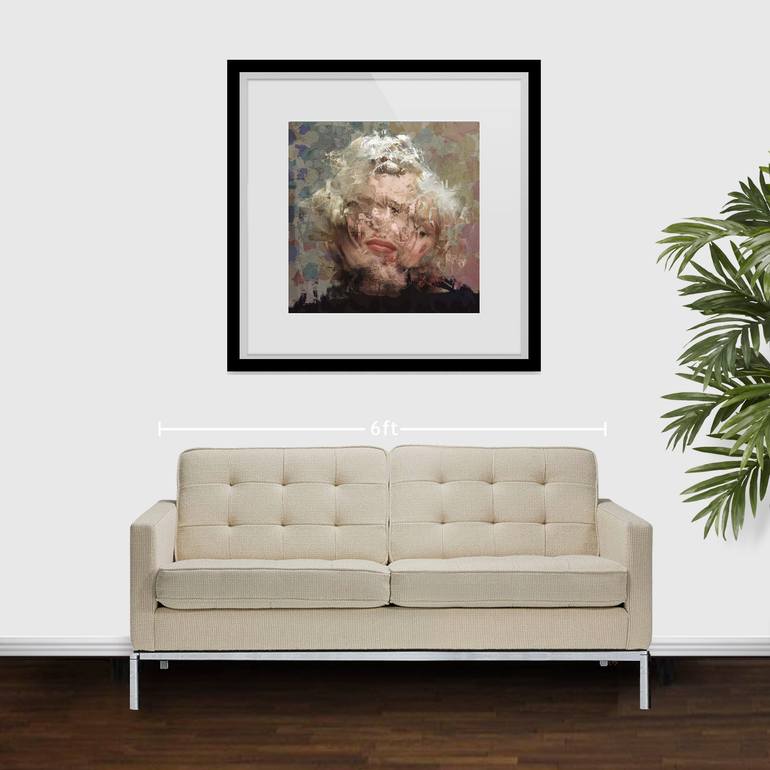 Original Abstract Expressionism Pop Culture/Celebrity Digital by Czar Catstick