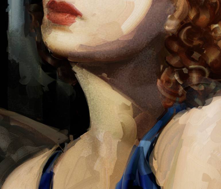 Original Art Deco People Digital by Czar Catstick