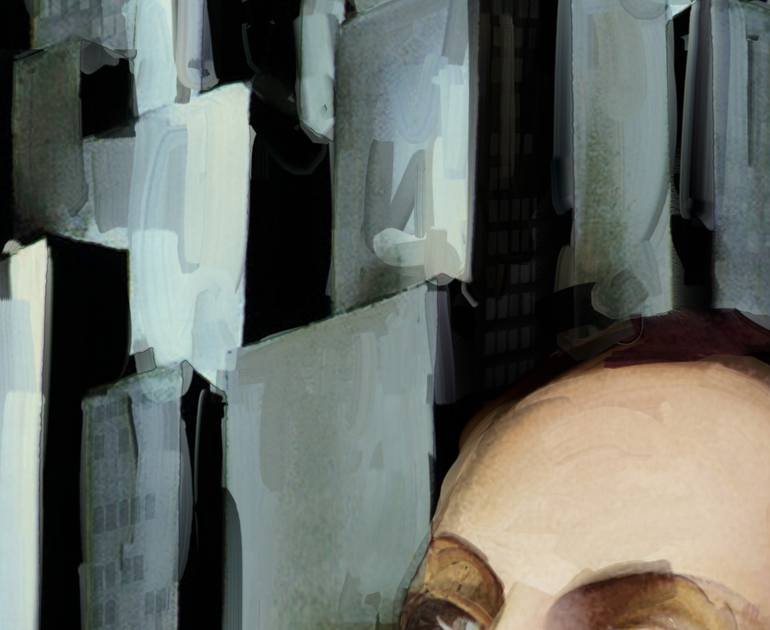 Original Art Deco People Digital by Czar Catstick
