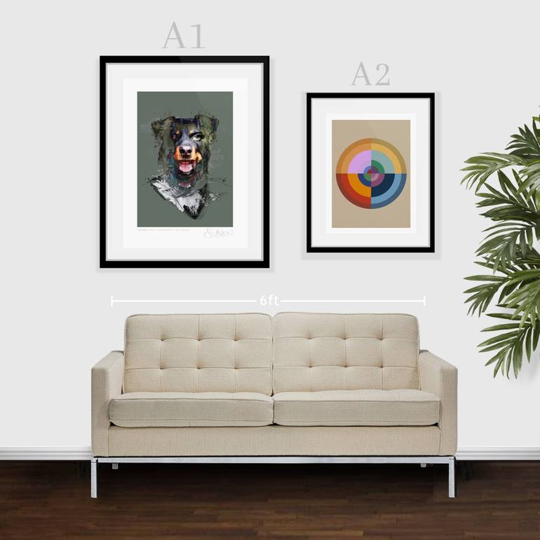 Original Pop Art Dogs Digital by Czar Catstick