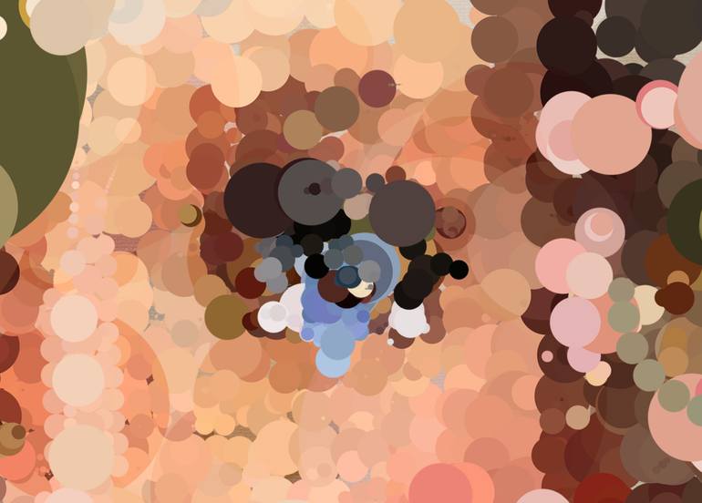 Original Abstract People Mixed Media by Czar Catstick