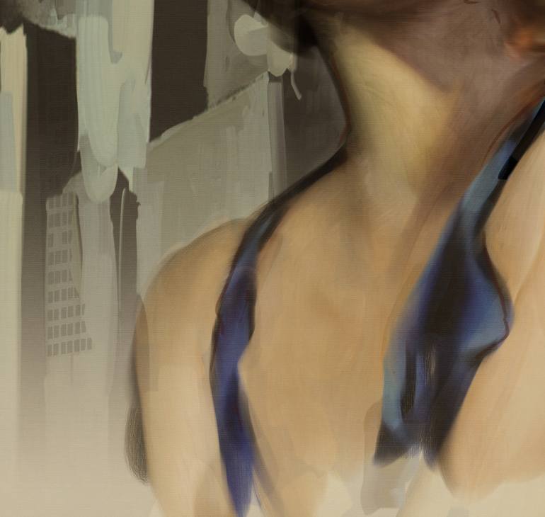 Original Art Deco Portrait Printmaking by Czar Catstick