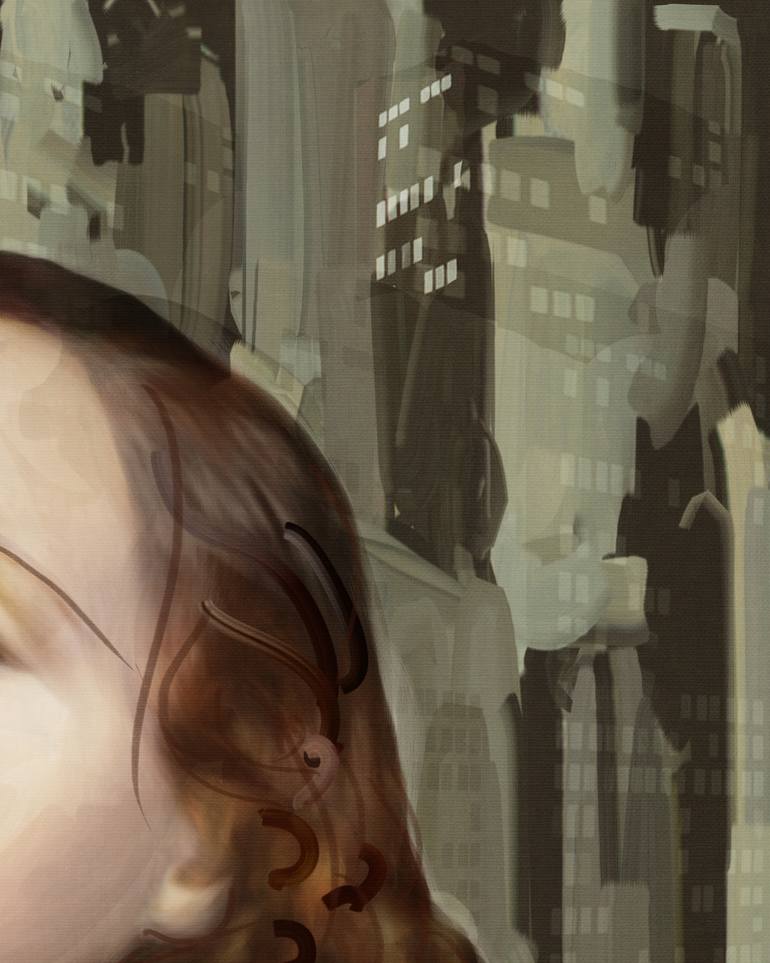 Original Art Deco Portrait Printmaking by Czar Catstick