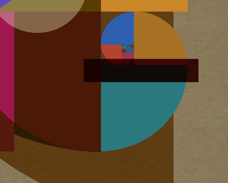 Original Art Deco Abstract Mixed Media by Czar Catstick
